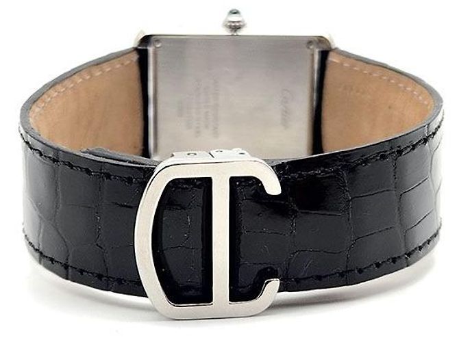 Cartier Relógio Tank Solo Steel Large Multicor - vista 4