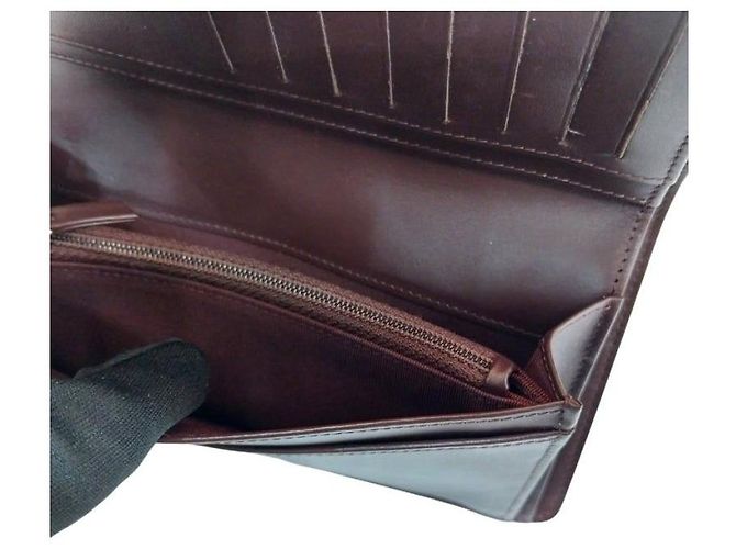 Chanel Classic Soft Caviar Black Timeless Silver Flap Long Wallet Schwarz - Ansicht 3