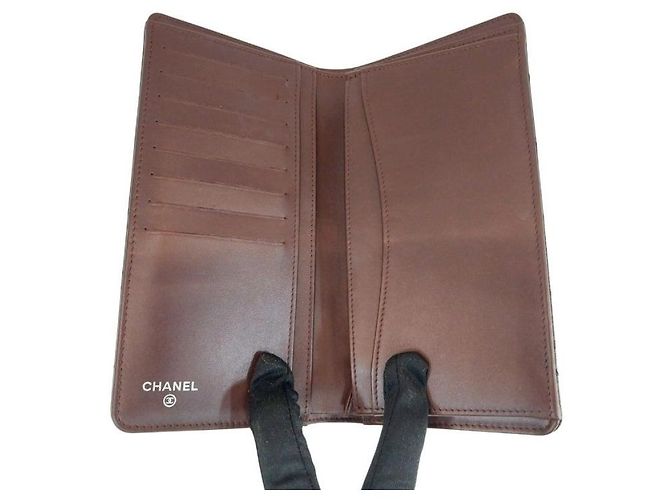 Chanel Classic Soft Caviar Black Timeless Silver Flap Long Wallet Schwarz - Ansicht 7