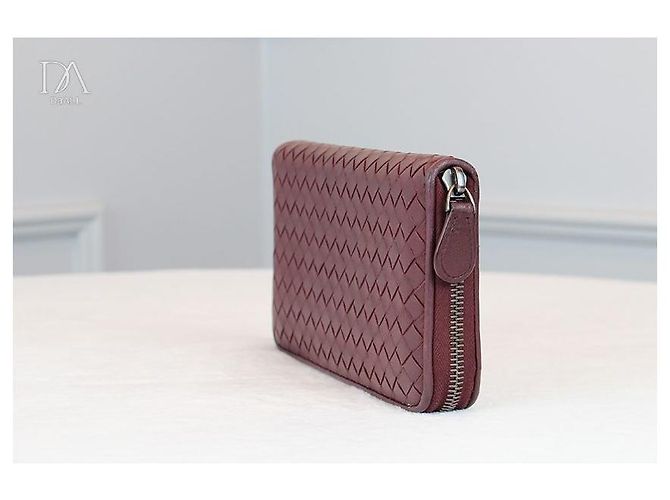 Bottega Veneta Portafoglio con zip Rosso - vista 11