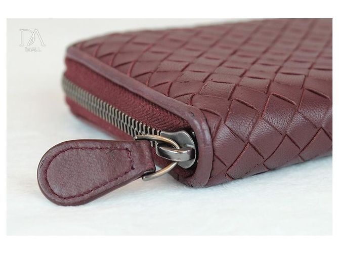 Bottega Veneta Portafoglio con zip Rosso - vista 13
