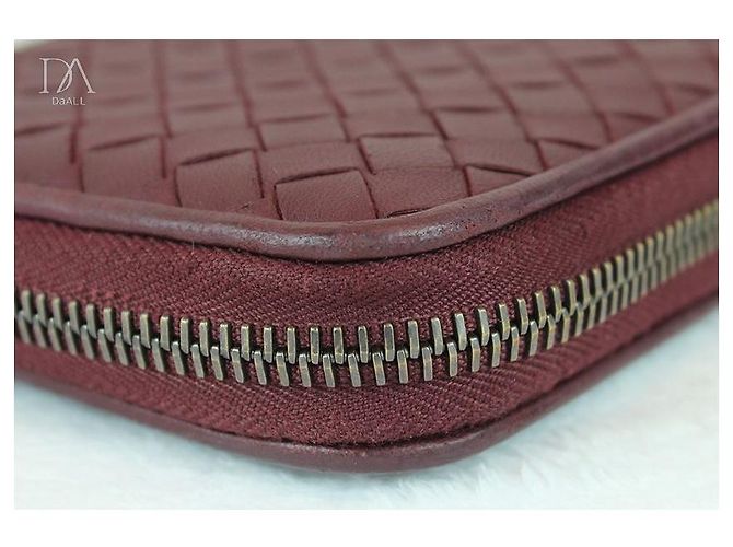 Bottega Veneta Portafoglio con zip Rosso - vista 14