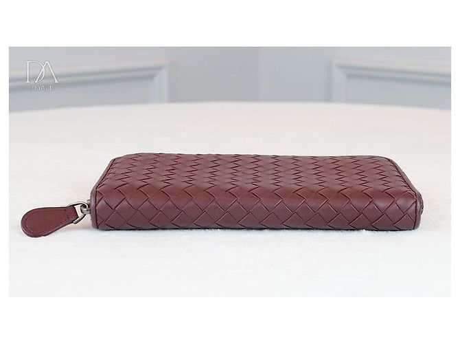 Bottega Veneta Portafoglio con zip Rosso - vista 4