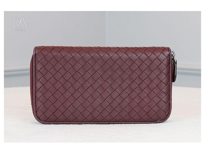 Bottega Veneta Portafoglio con zip Rosso - vista 7