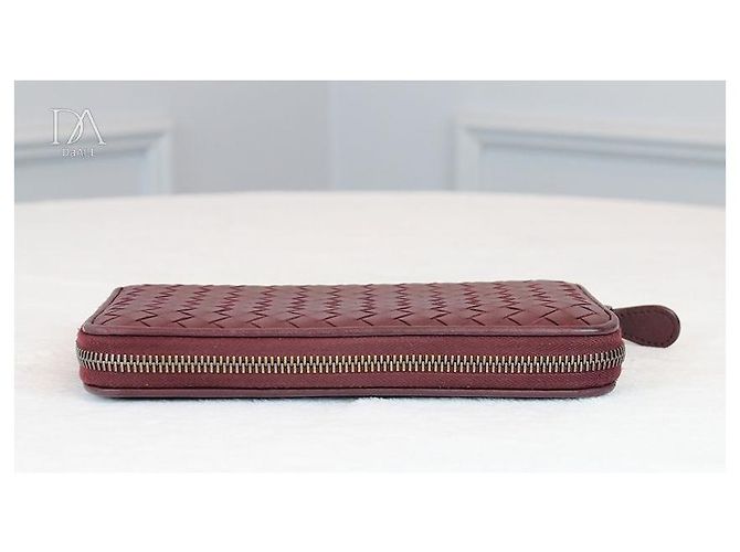 Bottega Veneta Portafoglio con zip Rosso - vista 9
