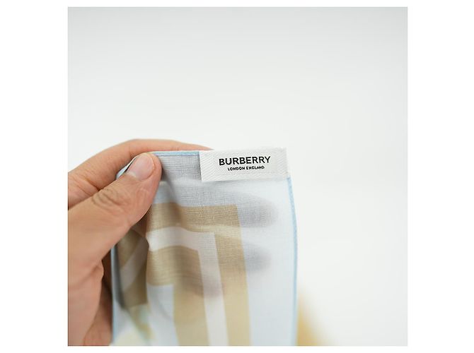 Burberry Sciarpa con motivo cervo da donna Marrone - vista 3
