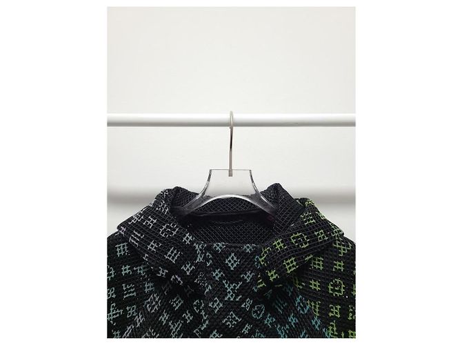 Louis Vuitton Gradient Monogram Mesh Zip-Up Jacke Mehrfarben - Ansicht 2