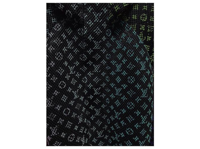 Louis Vuitton Gradient Monogram Mesh Zip-Up Jacke Mehrfarben - Ansicht 4