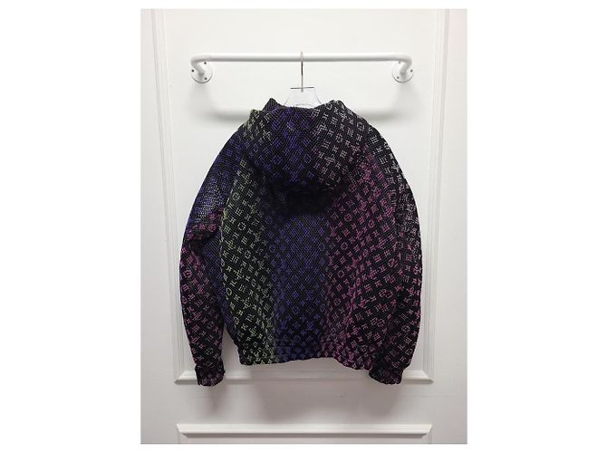 Louis Vuitton Gradient Monogram Mesh Zip-Up Jacke Mehrfarben - Ansicht 5
