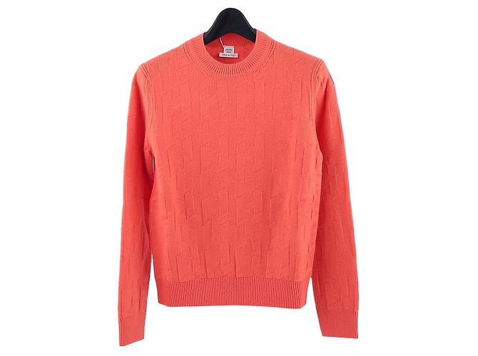 Hermès Suéter de cashmere de manga larga Roja - vista 3