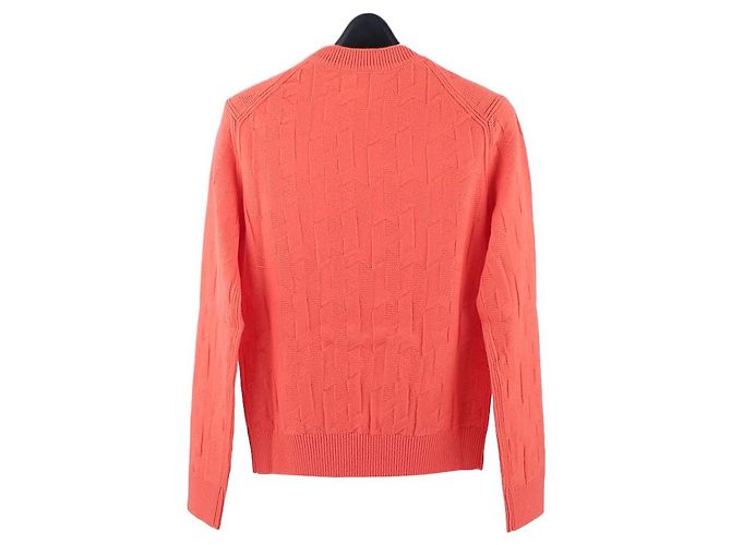Hermès Suéter de cashmere de manga larga Roja - vista 4