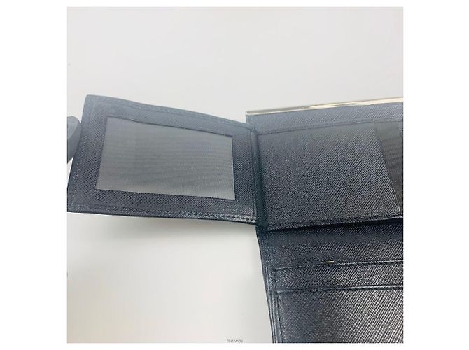 Cartera larga Gancini Saffiano plateada para mujer Salvatore Ferragamo - vista 3