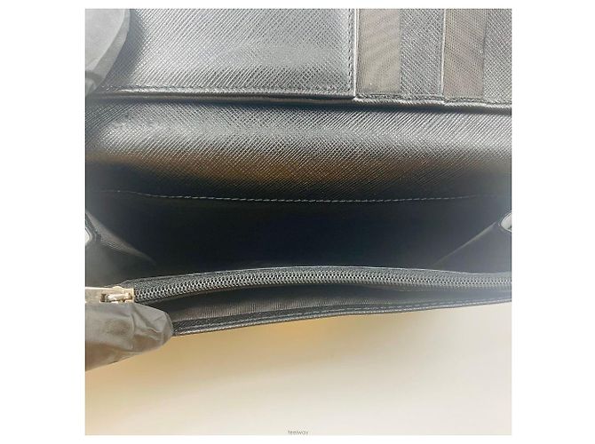 Cartera larga Gancini Saffiano plateada para mujer Salvatore Ferragamo - vista 4
