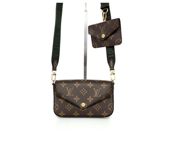 Louis Vuitton Borsa a tracolla Monogram Felicie Strap and Go Multicolore - vista 2