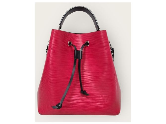 Néonoé Louis Vuitton Grenade Pink Noir Epi NeoNoe Rosa - vista 2
