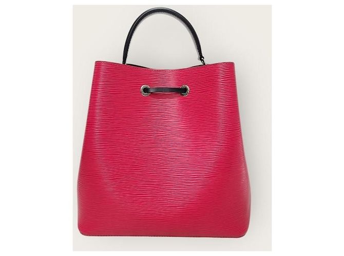 Néonoé Louis Vuitton Grenade Pink Noir Epi NeoNoe Rosa - vista 6