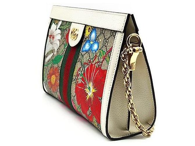 Gucci Borsa a Spalla Ophidia GG Supreme Multicolore - vista 2