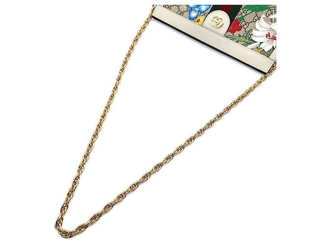 Gucci Borsa a Spalla Ophidia GG Supreme Multicolore - vista 5