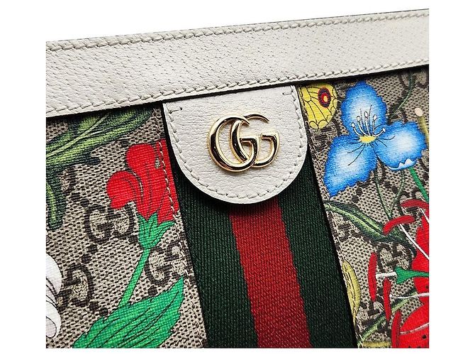 Gucci Borsa a Spalla Ophidia GG Supreme Multicolore - vista 8
