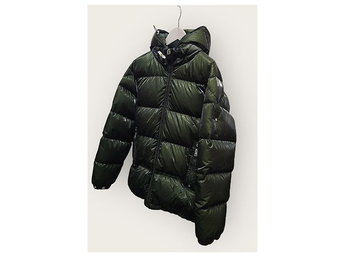 Moncler Alyx Almond Green Short Down Jacket - view 2