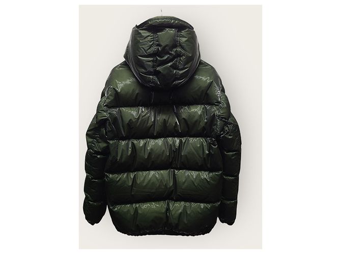 Moncler Alyx Almond Green Short Down Jacket - view 4