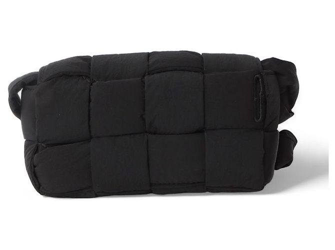 Bottega Veneta Borsa a tracolla Padded Tech Mini Cassette Nero - vista 3