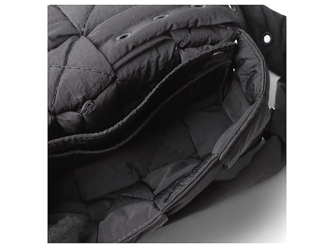 Bottega Veneta Borsa a tracolla Padded Tech Mini Cassette Nero - vista 7