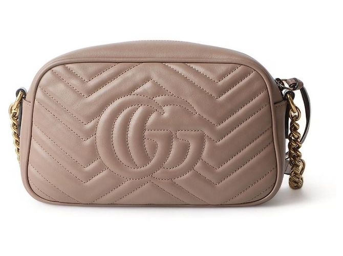 Gucci Piccola borsa a tracolla GG Marmont Matelassé Multicolore - vista 3