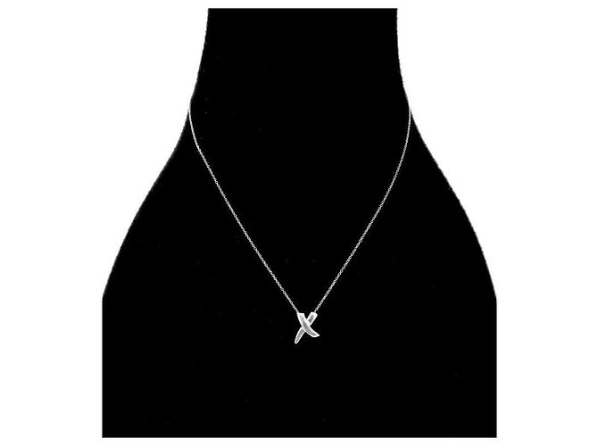 Tiffany & Co Collana Paloma Graffiti in argento - vista 5