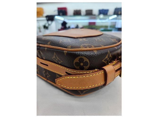Louis Vuitton Borsa a tracolla Sapot Super mm Tambourine Marrone - vista 17