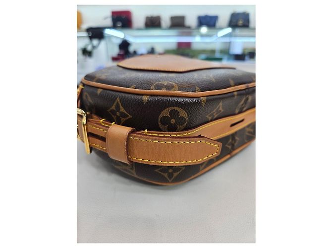 Louis Vuitton Borsa a tracolla Sapot Super mm Tambourine Marrone - vista 18