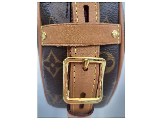 Louis Vuitton Borsa a tracolla Sapot Super mm Tambourine Marrone - vista 20
