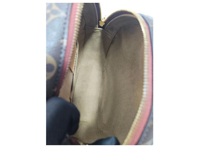 Louis Vuitton Borsa a tracolla Sapot Super mm Tambourine Marrone - vista 23