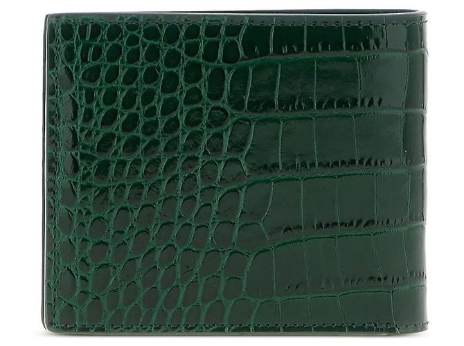 Tom Ford Crocodile Wallet Black - view 10