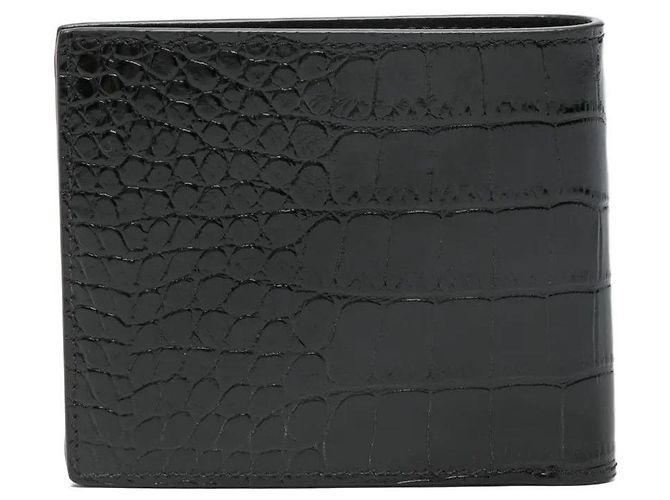 Tom Ford Crocodile Wallet Black - view 3