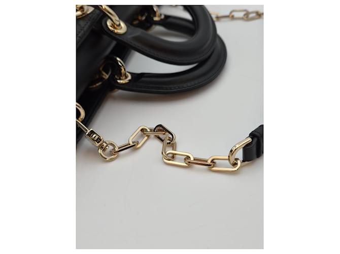 Lady Dior Medium Black Negro - vista 16