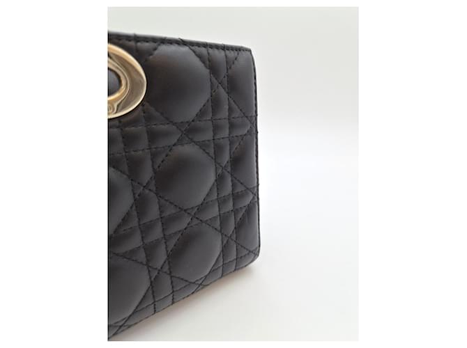Lady Dior Medium Black Negro - vista 17