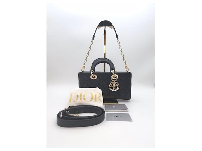 Lady Dior Medium Black Negro - vista 3