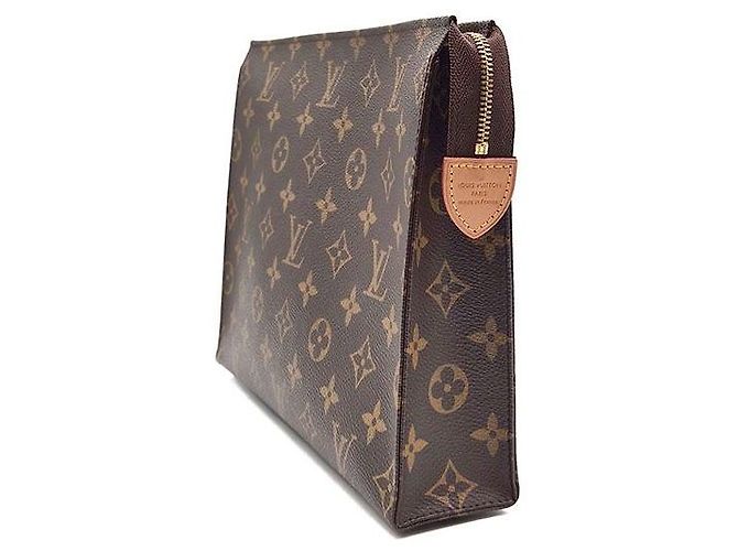 Louis Vuitton Beauty case Monogram Marrone - vista 2