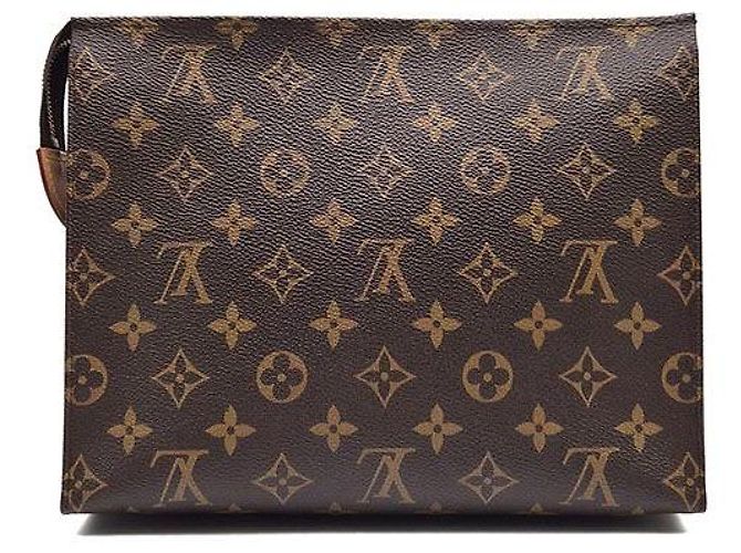 Louis Vuitton Beauty case Monogram Marrone - vista 3