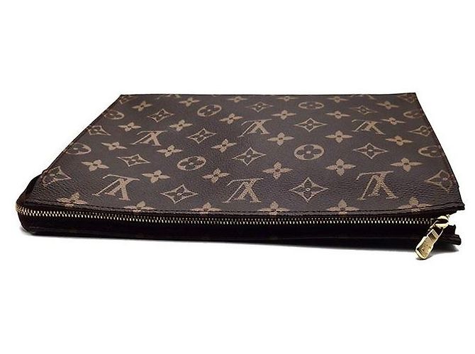 Louis Vuitton Beauty case Monogram Marrone - vista 4