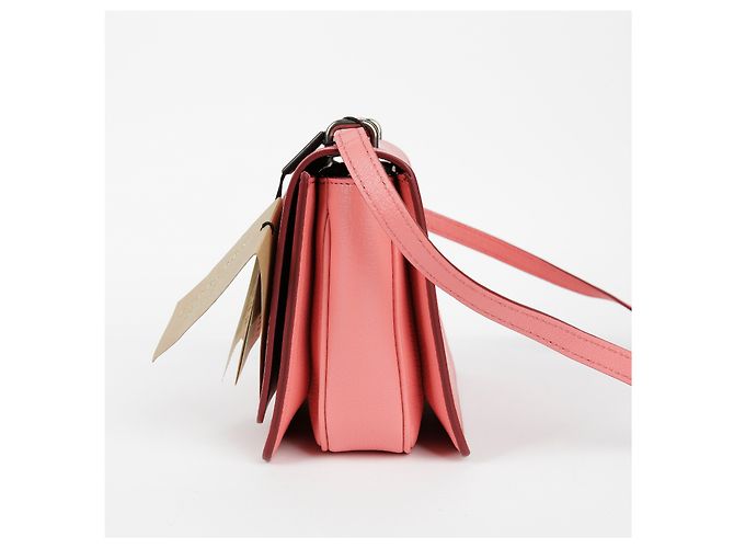 Burberry Borsa a tracolla in pelle rosa - vista 6