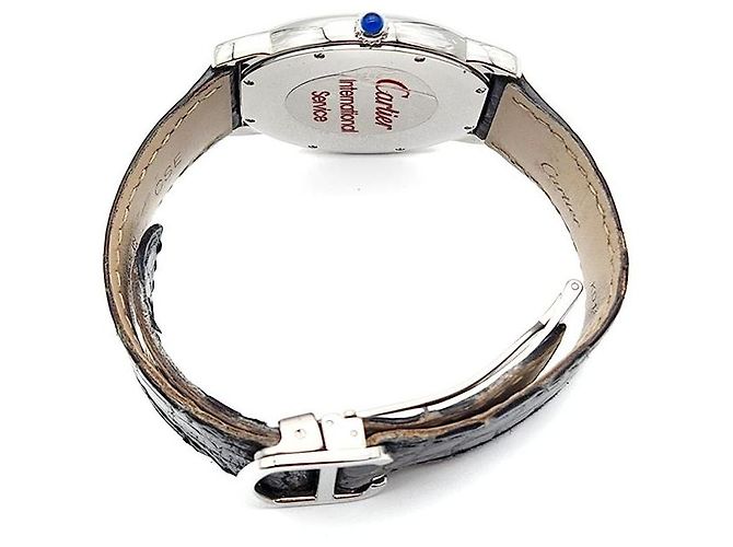 Cartier Relógio Longue Solo Steel (Large) Prata - vista 3