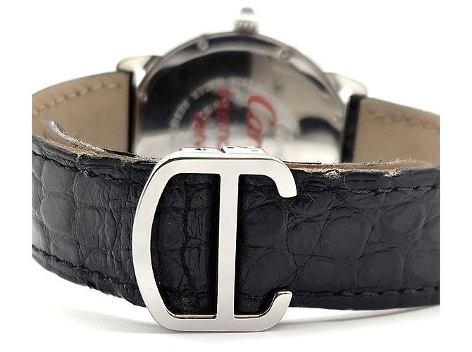 Cartier Relógio Longue Solo Steel (Large) Prata - vista 4