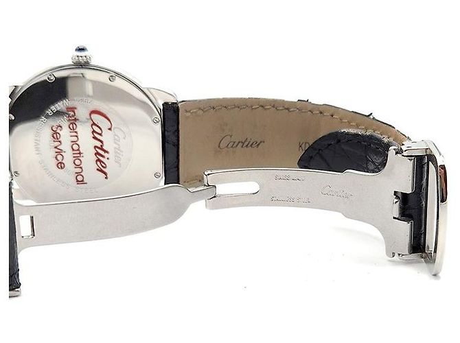 Cartier Relógio Longue Solo Steel (Large) Prata - vista 5