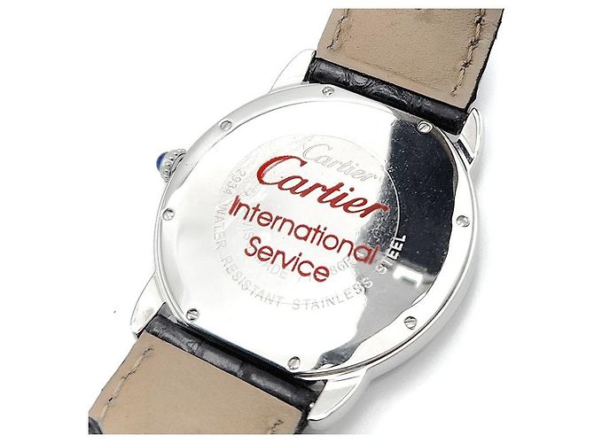 Cartier Relógio Longue Solo Steel (Large) Prata - vista 6
