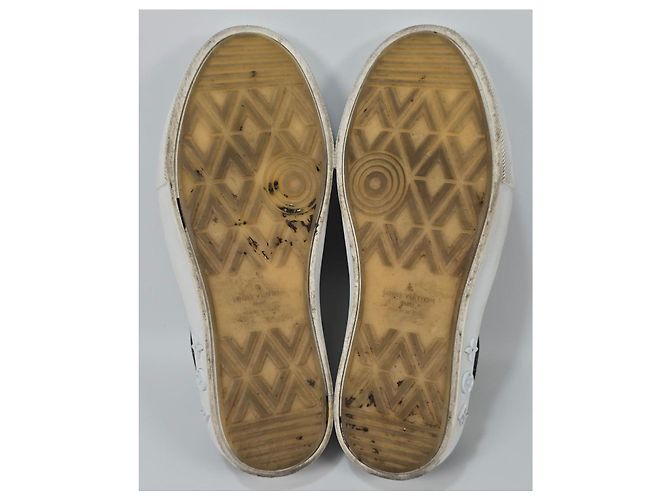 Louis Vuitton Sneakers Jacquard Woven LV Ollie Arancione - vista 6