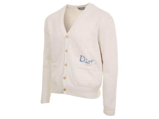 Dior Cardigan mit gesticktem Hilton Nel Logo - Ansicht 3