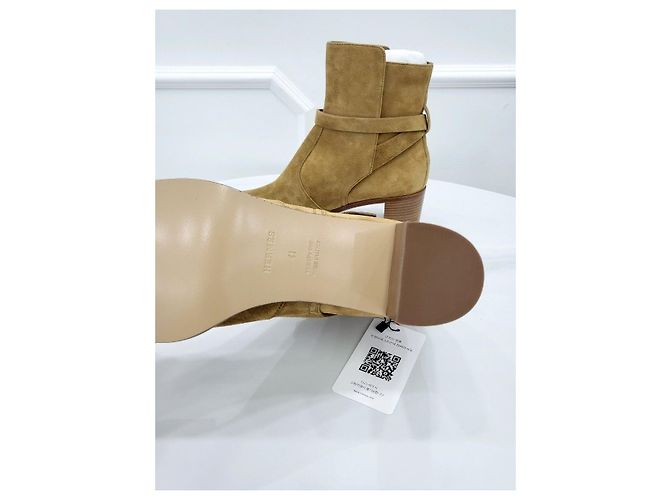 Hermès Wildleder-Ankle-Boots im französischen Stil Mehrfarben - Ansicht 7