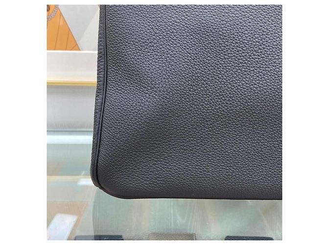 Hermès Birkin Ota Croc Black Silver stamp Nero - vista 4